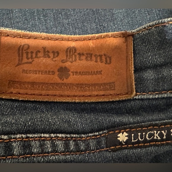 LUCKY Denim Blue Jeans Sofia Boot 10 X 30 - Picture 8 of 11